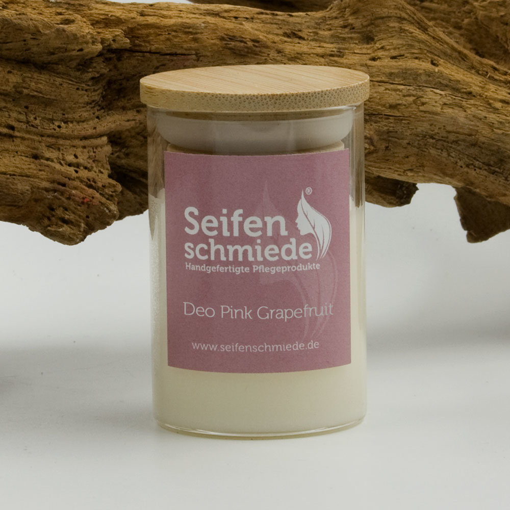 Klar Seifen Deocreme Grapefruit – 30 Ml, Aluminiumfrei, Mit Sheabutter & Zink, Geruchsneutralisierend